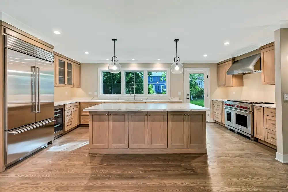 Custom Amish cabinetry for kitchen remodeling