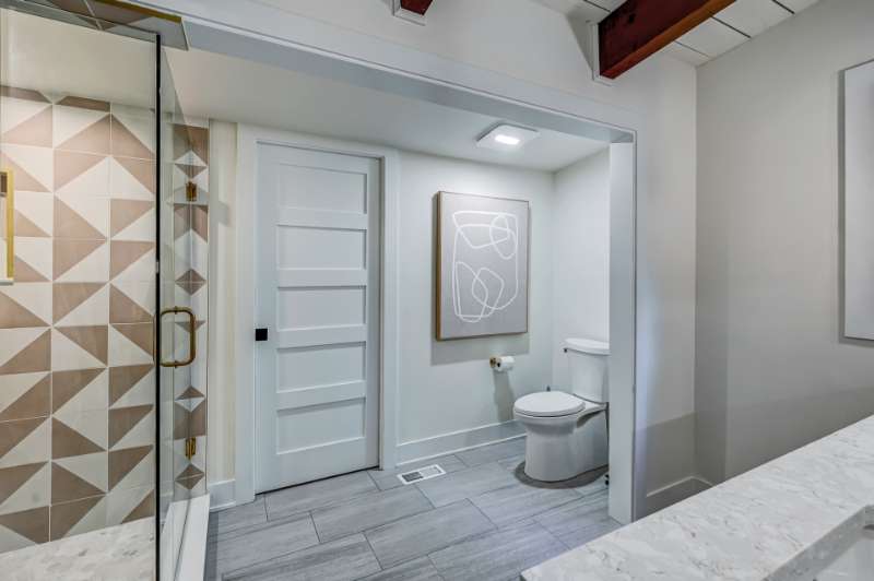 Luxury Harding Glen townhome interior and finishes
